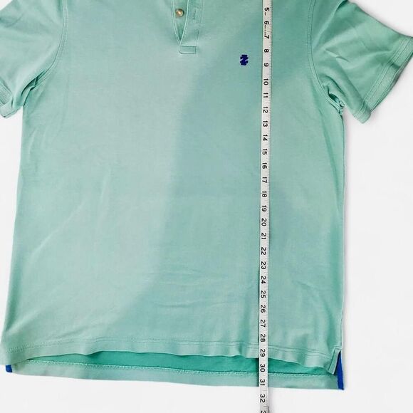 NWOT - IZOD Men's Turquoise Polo Shirt - Picture 6 of 6